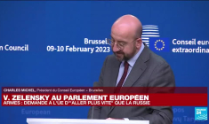 Zelensky à Bruxelles : sur les armes, le président ukrainien demande à l'UE "d'aller plus vite" que la Russie