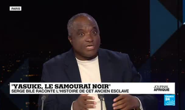 "Yasuke, le samourai noir", Serge Bilé raconte l'histoire vraie d'un esclave Africain