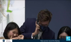 Marché de l'art : "La fille au ballon" de Banksy vendue 21,8 millions d'euros