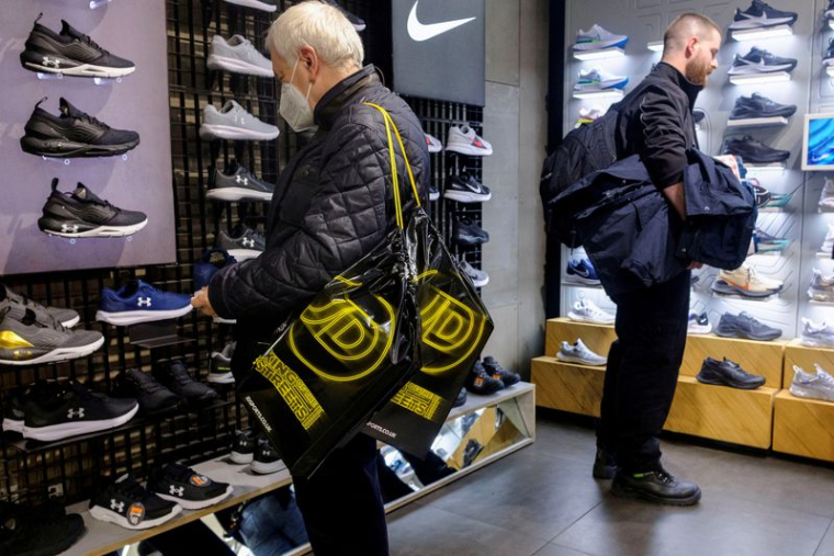 Un magasin JD Sports à Londres