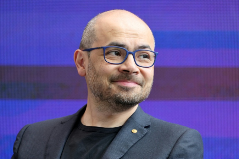 Demis Hassabis, patron de la division IA de Google, DeepMind, à Londres le 9 juillet 2025 ( POOL / Ludovic MARIN )