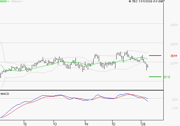 RENAULT SA : Sous les résistances, une consolidation est probable