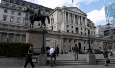 Le bâtiment de la Banque d'Angleterre à Londres