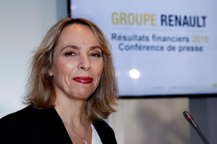 Photo de Clotilde Delbos, DG par intérim de Renault