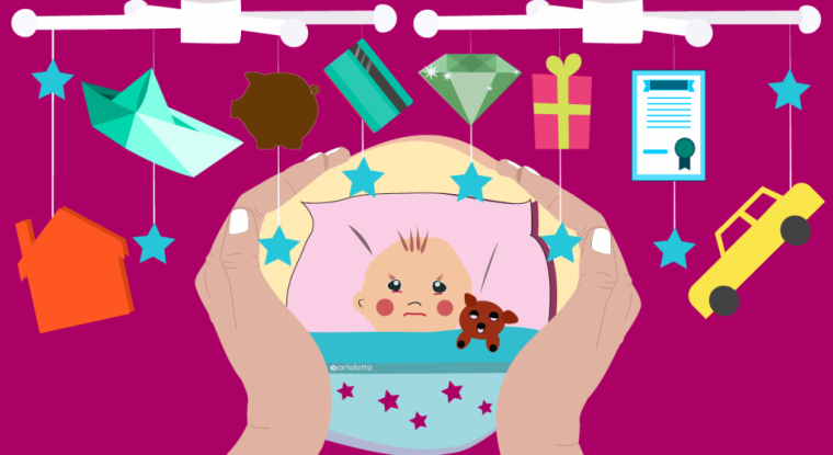 La loi française protège actuellement les enfants dans le cadre d'une succession. (© Artelette)