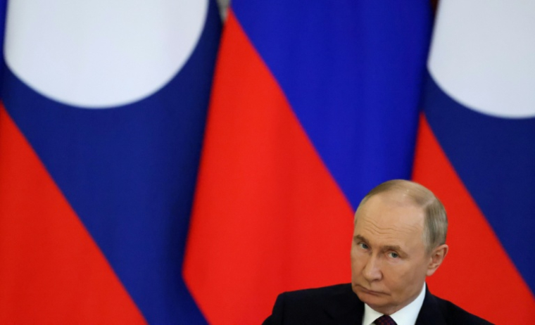 Le président russe Vladimir Poutine au Kremlin à Moscou le 31 juillet 2025 ( POOL / Evgenia Novozhenina )