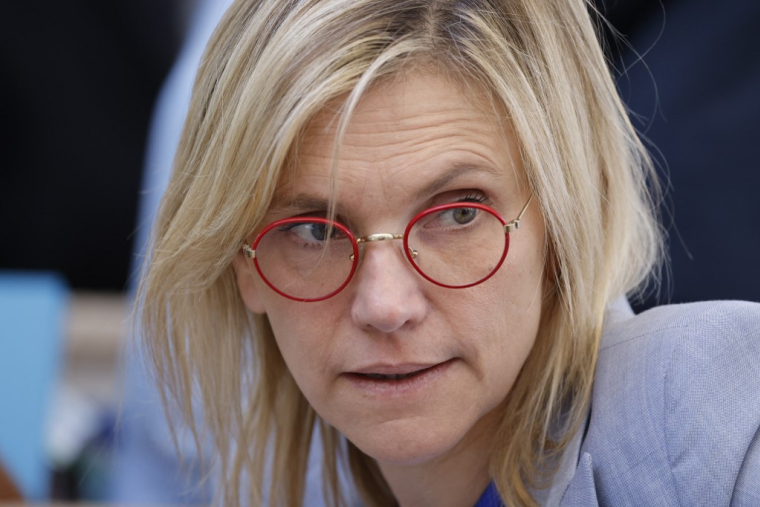 Agnès Pannier-Runacher à Charm el-Cheikh, en Égypte, le 7 novembre 2022. ( POOL / LUDOVIC MARIN )