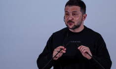 Photo du président ukrainien Volodimir Zelensky