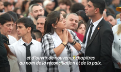 Au Liban, le pape prie pour la paix au Moyen-Orient