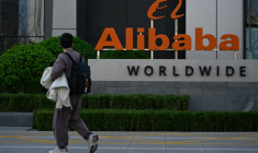 Les bureaux d'Alibaba à Pékin, le 1er avril 2026 ( AFP / WANG Zhao )