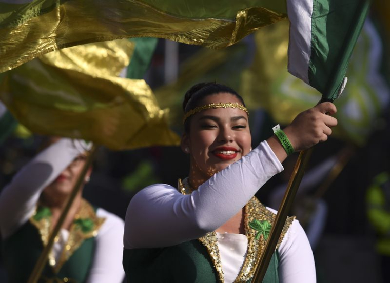 IRLANDE: LA PARADE DE LA SAINT-PATRICK DE RETOUR APRÈS TROIS ANS D'ABSENCE