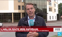 Ukraine : l'AIEA en route pour la centrale de Zaporijjia malgré des combats