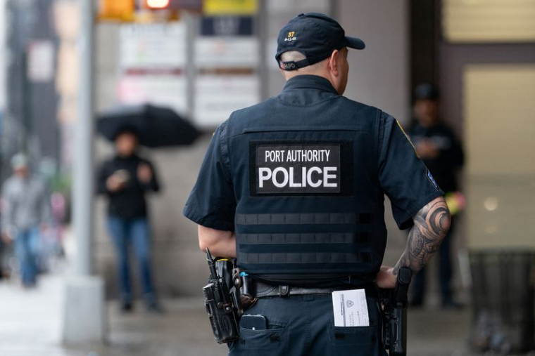 Un officier de police américain