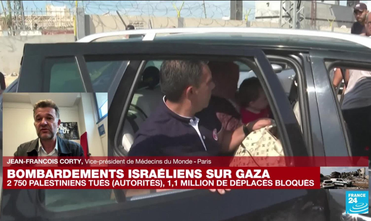 Gaza : "les humanitaires et les soignants sont à bout"