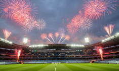Quand le sport devient aussi un spectacle pour le grand public, est-ce encore du sport ? (crédit: Adobe Stock/photo générée par IA)