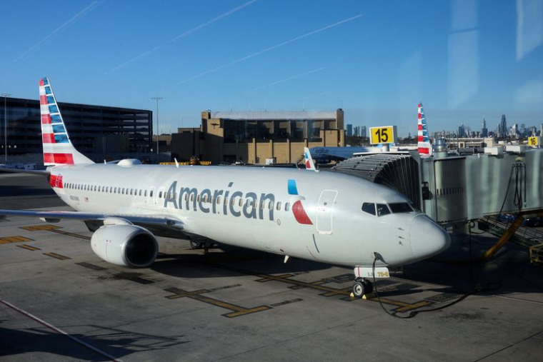Un avion d'American Airlines