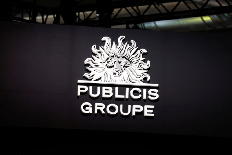 Un logo de Publicis Groupe est vu lors de la conférence Viva Technology