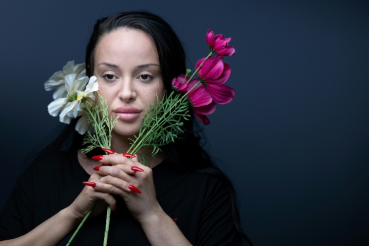 L'actrice Eva Huault, à Paris le 4 juin 2026 ( AFP / Joel Saget )