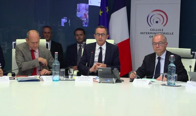 Réunion interministérielle de crise à Paris sur la canicule