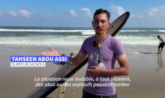 À Gaza, le surf comme exutoire
