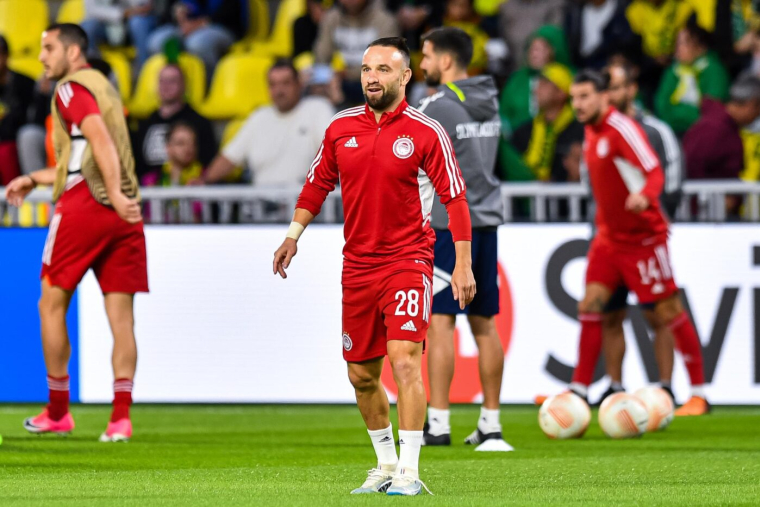 À 40 piges, Mathieu Valbuena retrouve l'Olympiakos