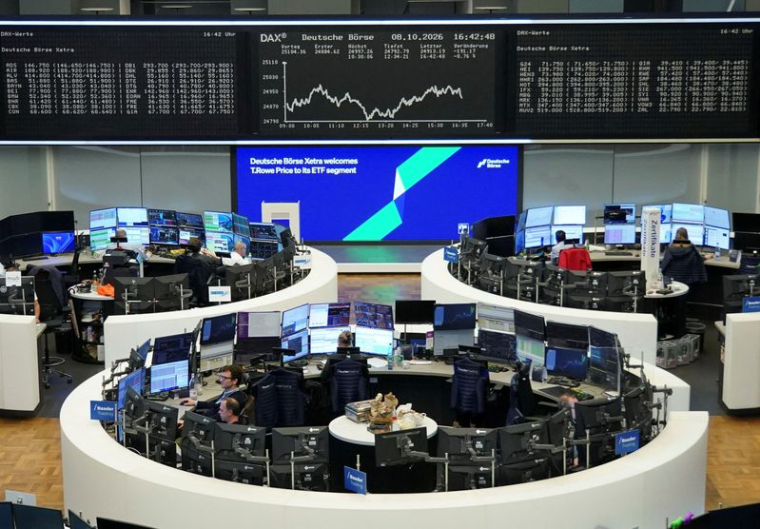 Graphique de l'indice boursier allemand DAX