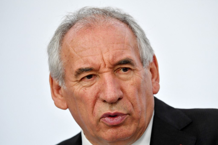 Francois Bayrou,à Chartres, le 8 juillet 2025 ( AFP / JEAN-FRANCOIS MONIER )