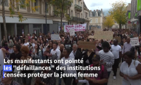 Féminicide: marche blanche à Poitiers en hommage à Inès