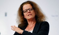 Isabel Schnabel, membre du conseil des gouverneurs de la BCE, lors du 29e Congrès bancaire européen de Francfort (EBC)