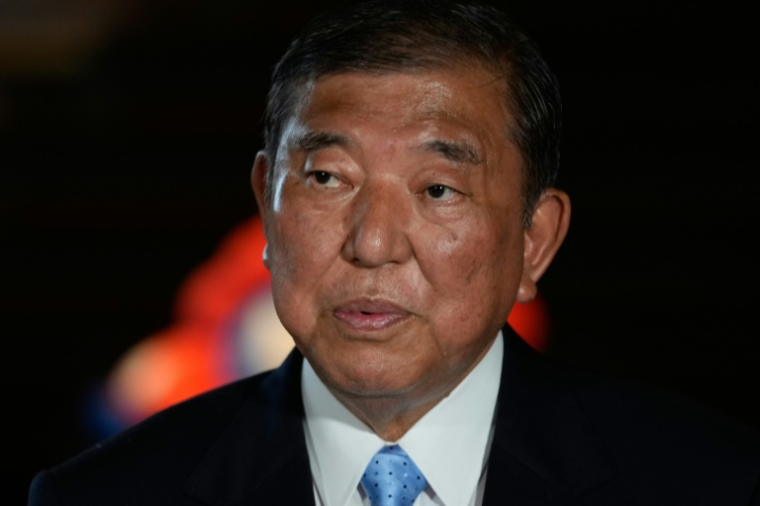 Le Premier ministre japonais Shigeru Ishiba, le 18 juillet 2025 à Tokyo  ( POOL / Shuji Kajiyama )
