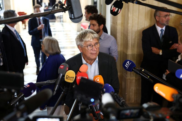 Le député Eric Coquerel, de La France Insoumise (LFI) et du groupe parlementaire "Nouveau Front Populaire" (NFP)