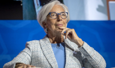 Christine Lagarde, le 10 octobre 2023, à Marrakech ( AFP / FADEL SENNA )