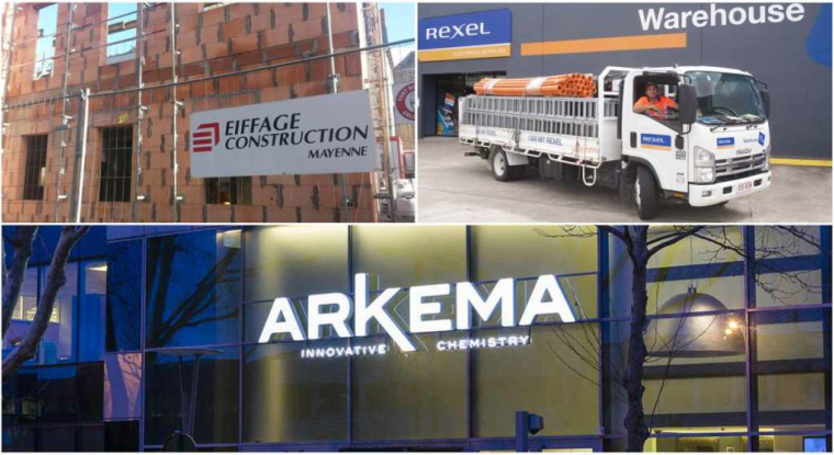 Les analystes d'UBS ont décrypté l'évolution de la rentabilité d'entreprises européennes pour les prochains mois. (© Arkema, Eiffage, Rexel)