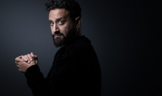 La chaîne C8 a été condamnée jeudi à une amende record de 3,5 millions d'euros, après les injures lancées en direct par Cyril Hanouna au député LFI Louis Boyard en novembre. ( AFP / JOEL SAGET )