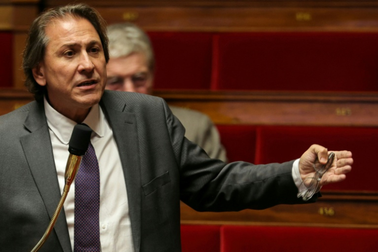 Le député PS Jérôme Guedj à l'Assemblée nationale à Paris le 4 décembre 2025 ( AFP / Thomas SAMSON )