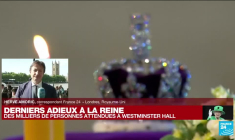Royaume-Uni : le cercueil d'Elizabeth II est arrivé au palais de Westminster