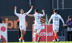 Laval fait chuter Lorient, Caen n’y arrive pas face à Pau