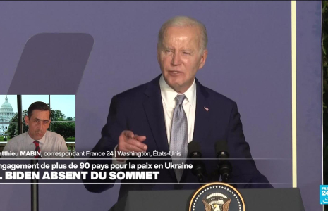 Sommet sur l'Ukraine : Joe Biden absent, quels enjeux ?