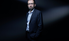 Le Défenseur des enfants Eric Delemar à Paris, le 23 janvier 2026  ( AFP / JOEL SAGET )