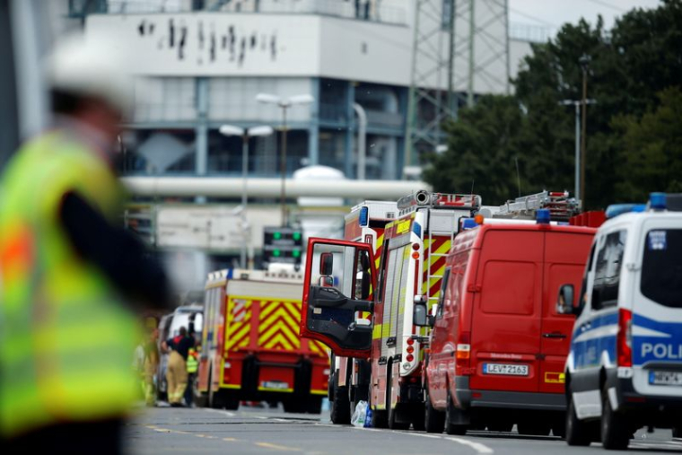 ALLEMAGNE: LE BILAN DE L'EXPLOSION SUR UN SITE D'USINES CHIMIQUES PORTÉ À 5 MORTS