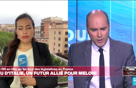 Législatives en France : la "diabolisation" ne fonctionne plus, se réjouit Giorgia Meloni