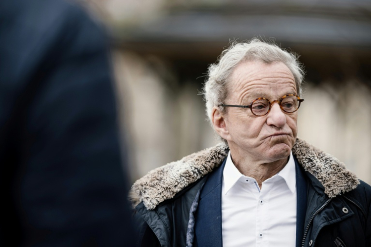 Alain Carignon le 15 mars 2026, à Grenoble en Isère ( AFP / Maxime GRUSS )
