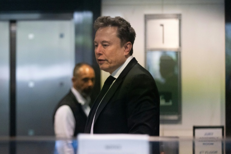 Elon Musk le 28 avril 2026, à Oakland en Californie ( GETTY IMAGES NORTH AMERICA / Benjamin Fanjoy )