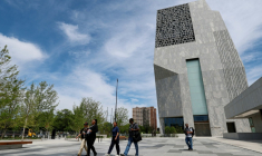 L'Obama Presidential Center, musée dédié à Barack Obama, le 3 juin 2026  ( AFP / KAMIL KRZACZYNSKI )