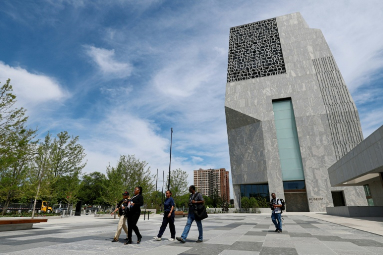 L'Obama Presidential Center, musée dédié à Barack Obama, le 3 juin 2026  ( AFP / KAMIL KRZACZYNSKI )