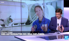 Derrière l'image : l'écusson bondissant de la nouvelle génération d'astronautes européens