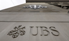 Photo d'archives du logo de la banque suisse UBS