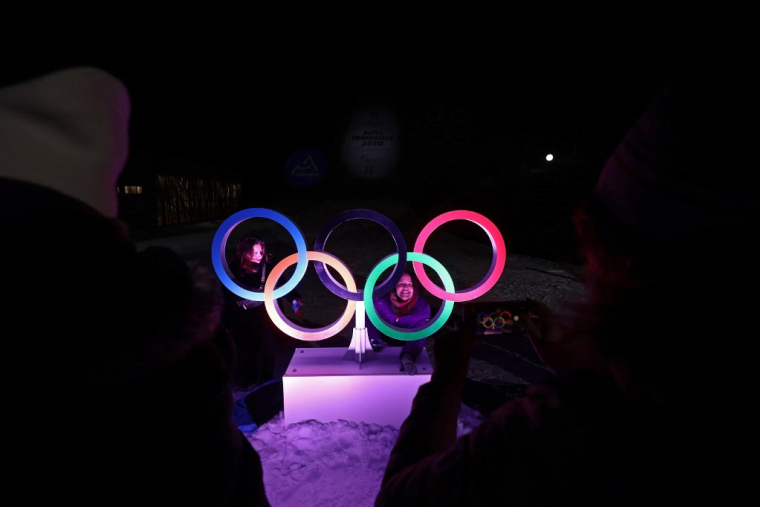 Courchevel, le 30 janvier 2026. ( AFP / ALEX MARTIN )