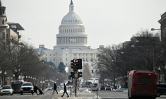 Le Capitole de Washington, siège du Congrès américain, le 6 février 2026 ( AFP / Alex WROBLEWSKI )