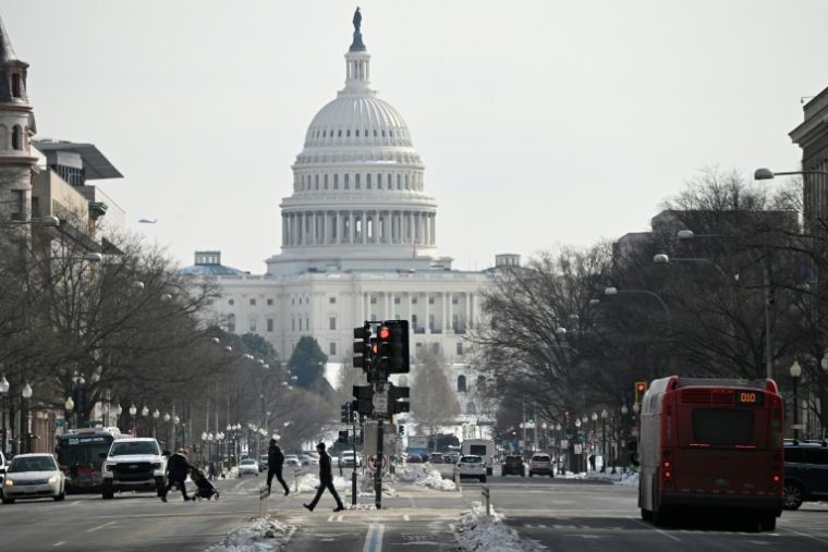 Le Capitole de Washington, siège du Congrès américain, le 6 février 2026 ( AFP / Alex WROBLEWSKI )
